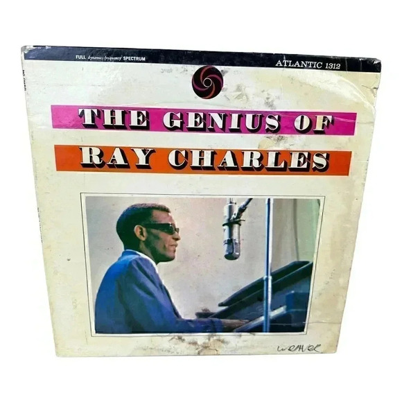RAY CHARLES - The Genuis Of Ray Charles LP ATLANTIC SD1312 - Picture 1 of 6